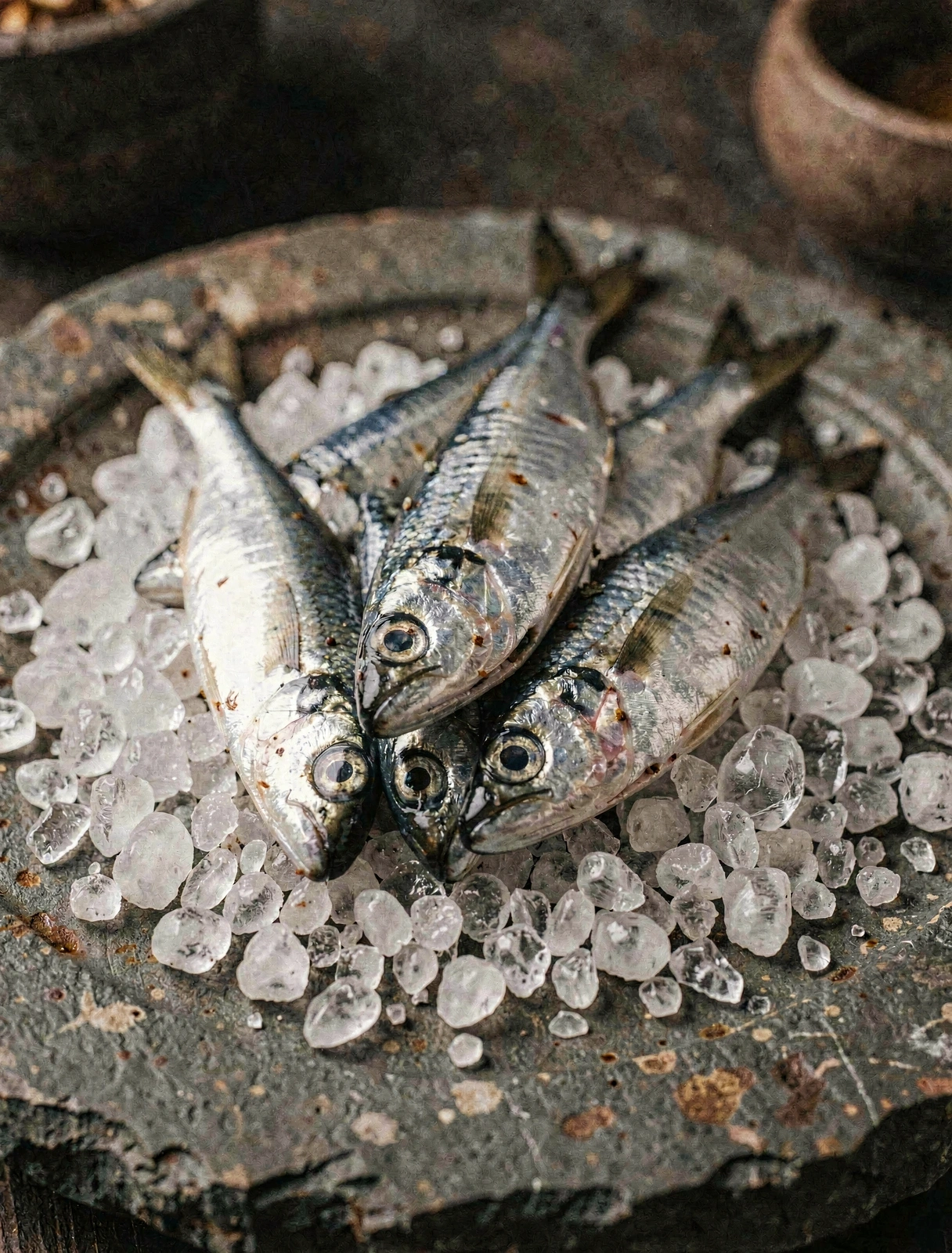 Sardinhas frescas do Atlântico